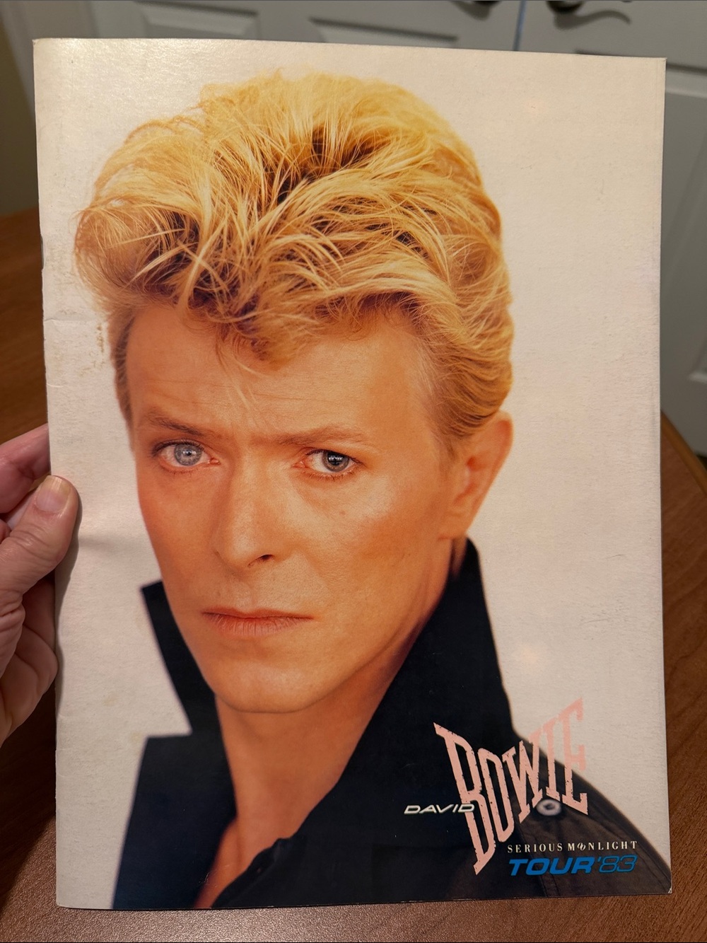 Original David Bowie Serious Moonlight 1983 Souvenir Tour Book